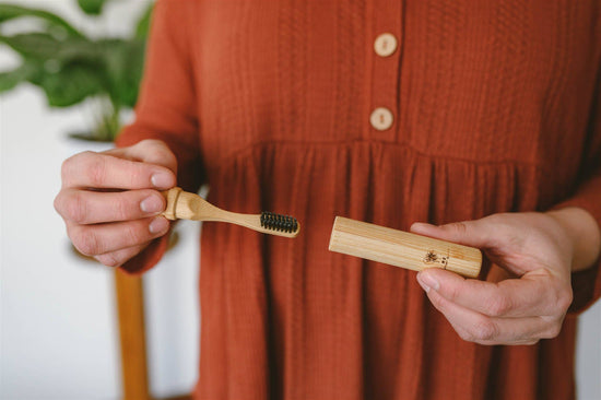 All-in-One Bamboo Travel Toothbrush - Echo Market