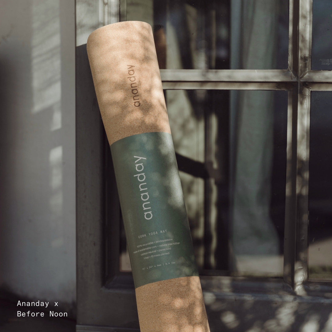 Ananday Cork Yoga Mat - Echo Market