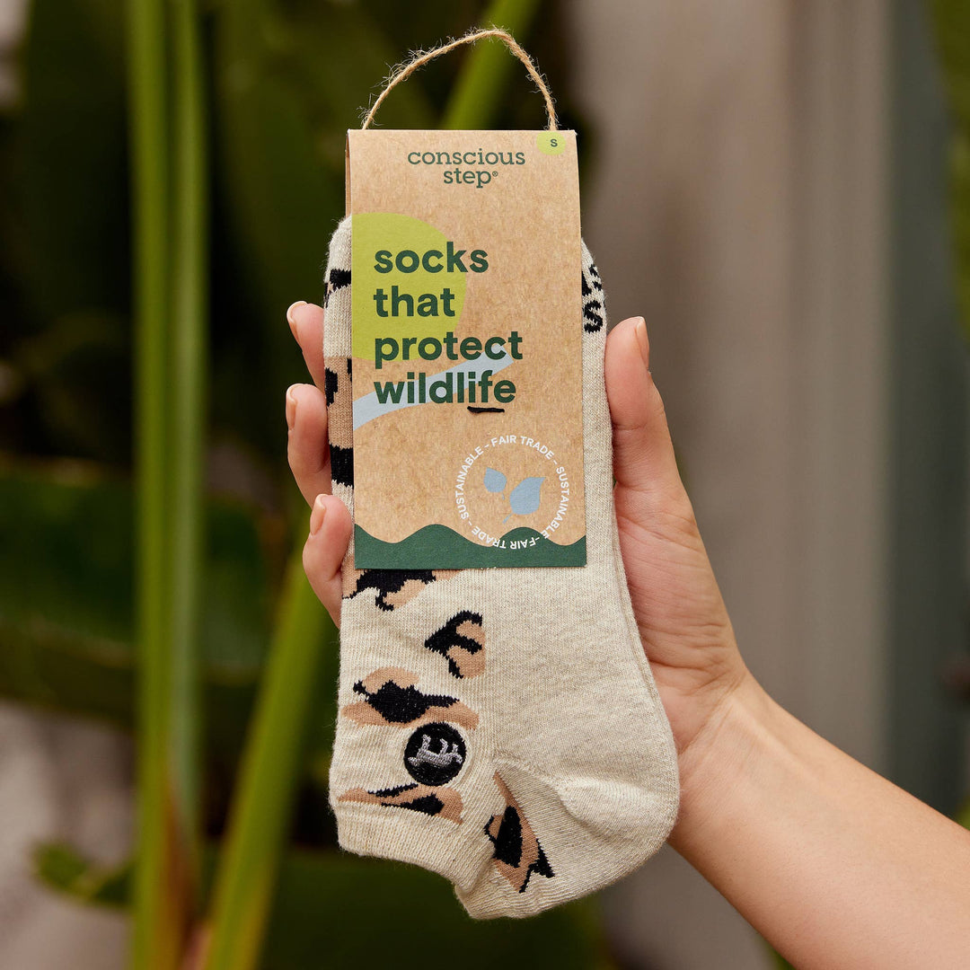 Ankle Socks that Protect Wildlife: Medium - Echo Market