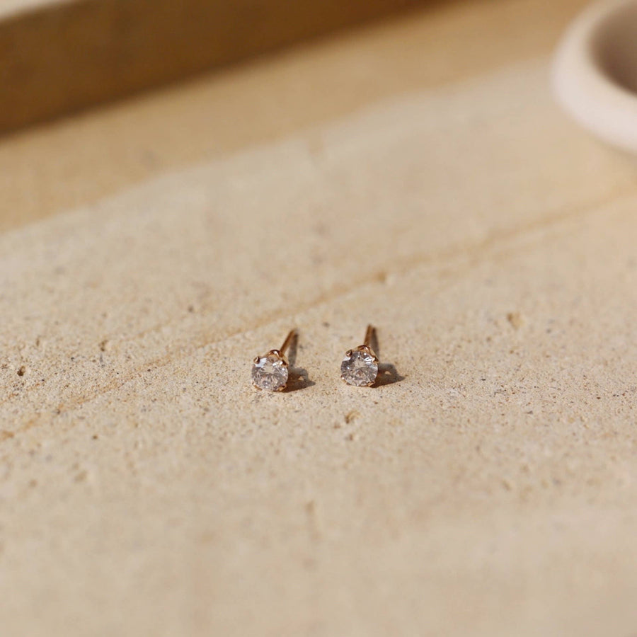 April Studs: 14k Gold Fill - Echo Market