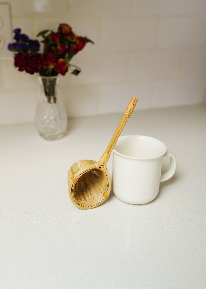 Bamboo Hand Woven Tea Strainer - Echo Market