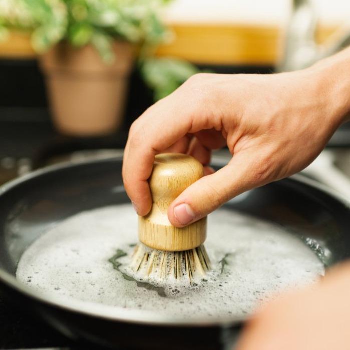 Bamboo Pot Scrubber - Echo Market