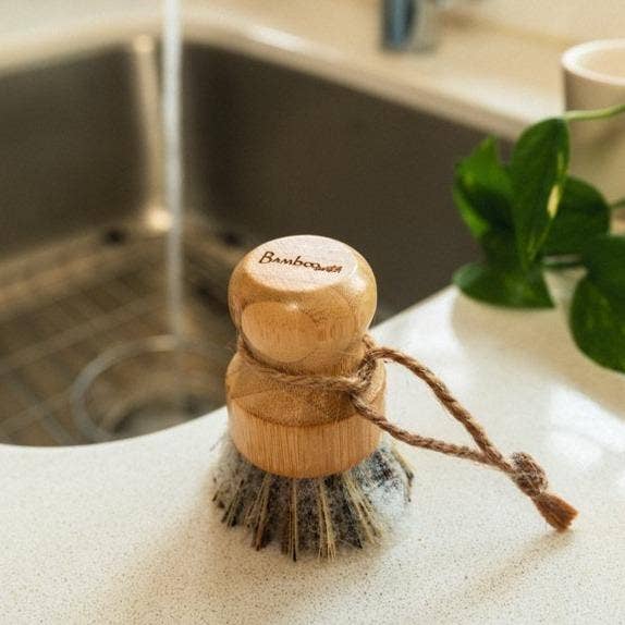 Bamboo Pot Scrubber - Echo Market