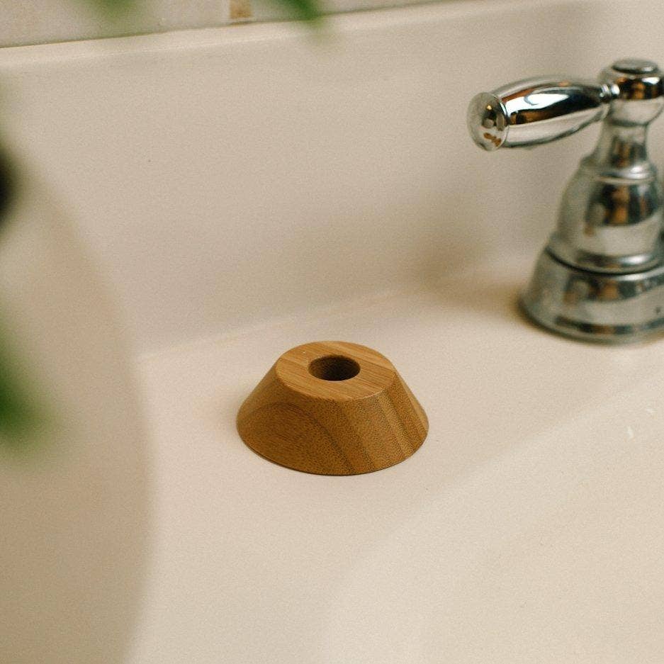 Load image into Gallery viewer, Bamboo Toothbrush Stand - Echo Market
