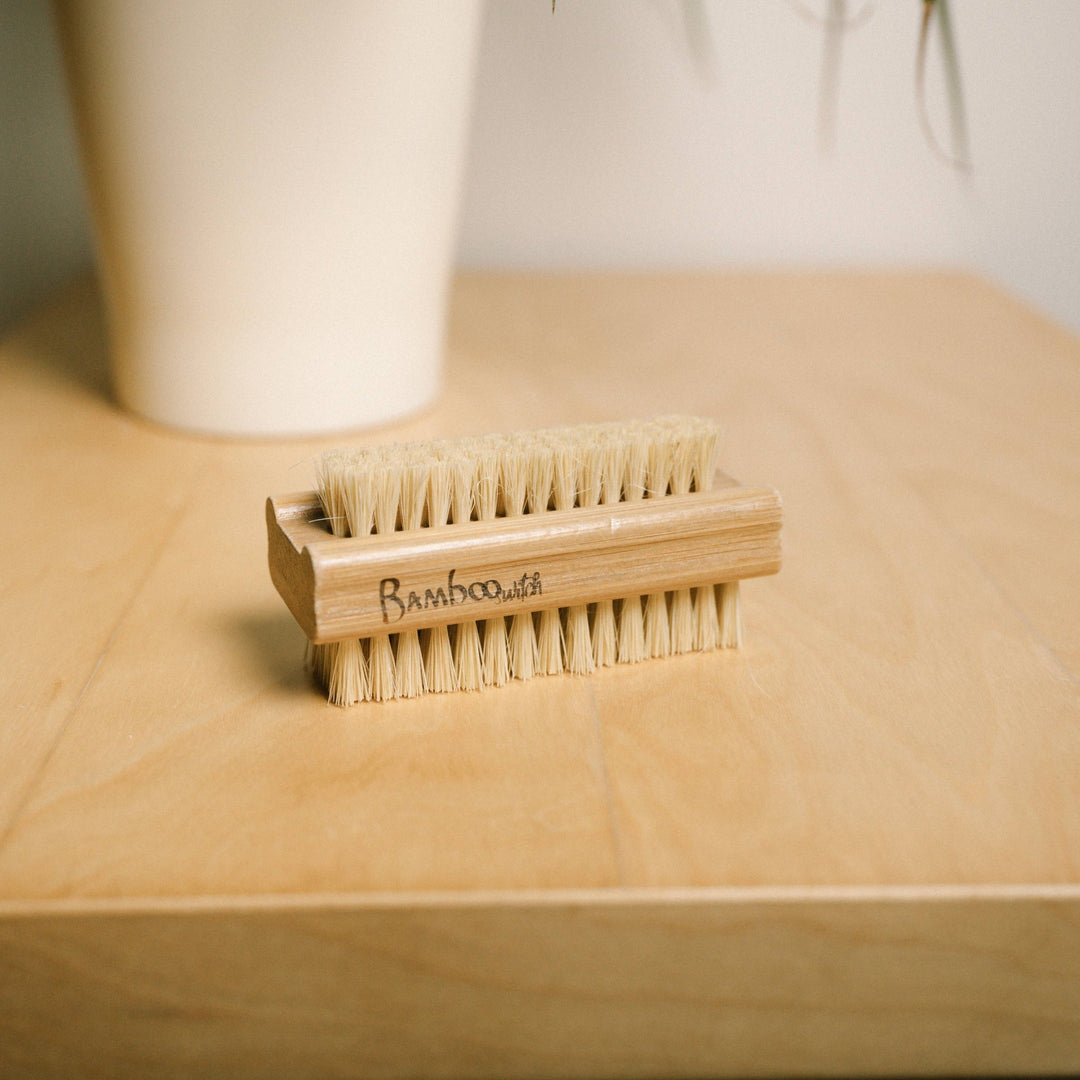 Bamboo Vegan Nail Brush - Echo Market