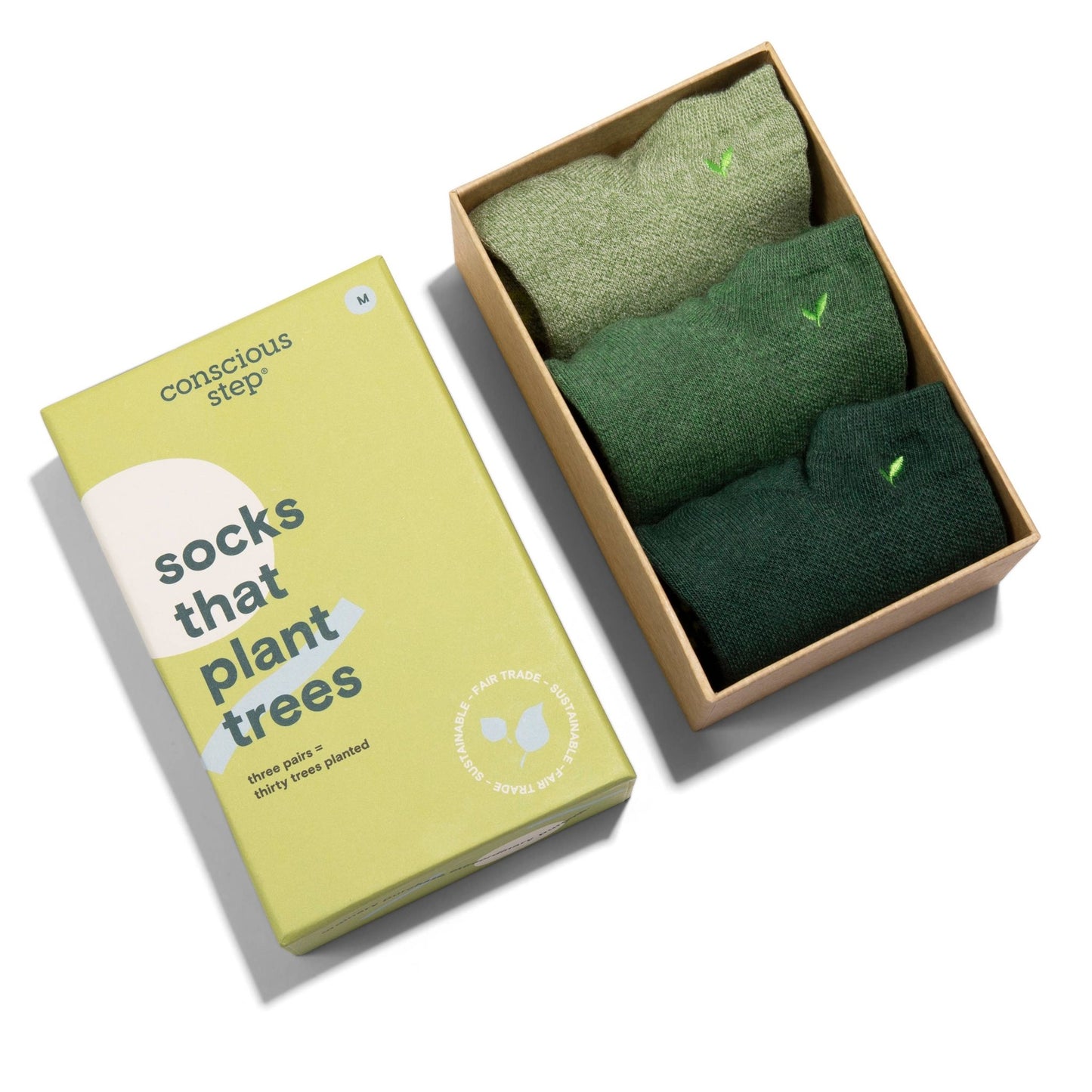 Boxed Set Ankle Socks that Plant Trees: Small - Echo Market