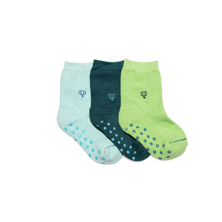 Boxed Set Kids Socks that Protect Elephants: Toddler - Echo Market