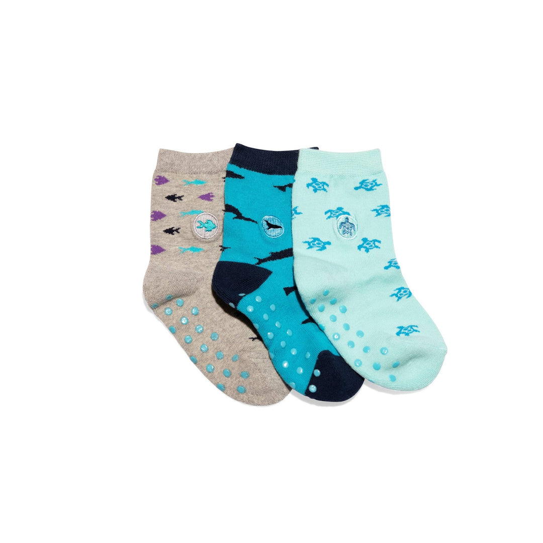 Boxed Set Kids Socks that Protect Oceans: Toddler - Echo Market