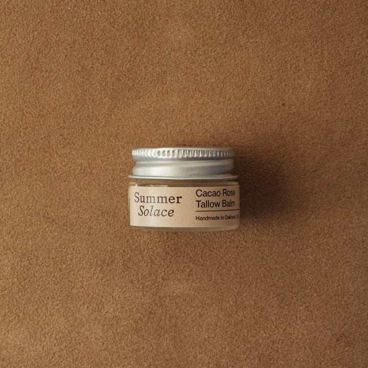 Cacao Rose Cuticle, Lip, and Brow Balm - Regenerative Tallow - Echo Market