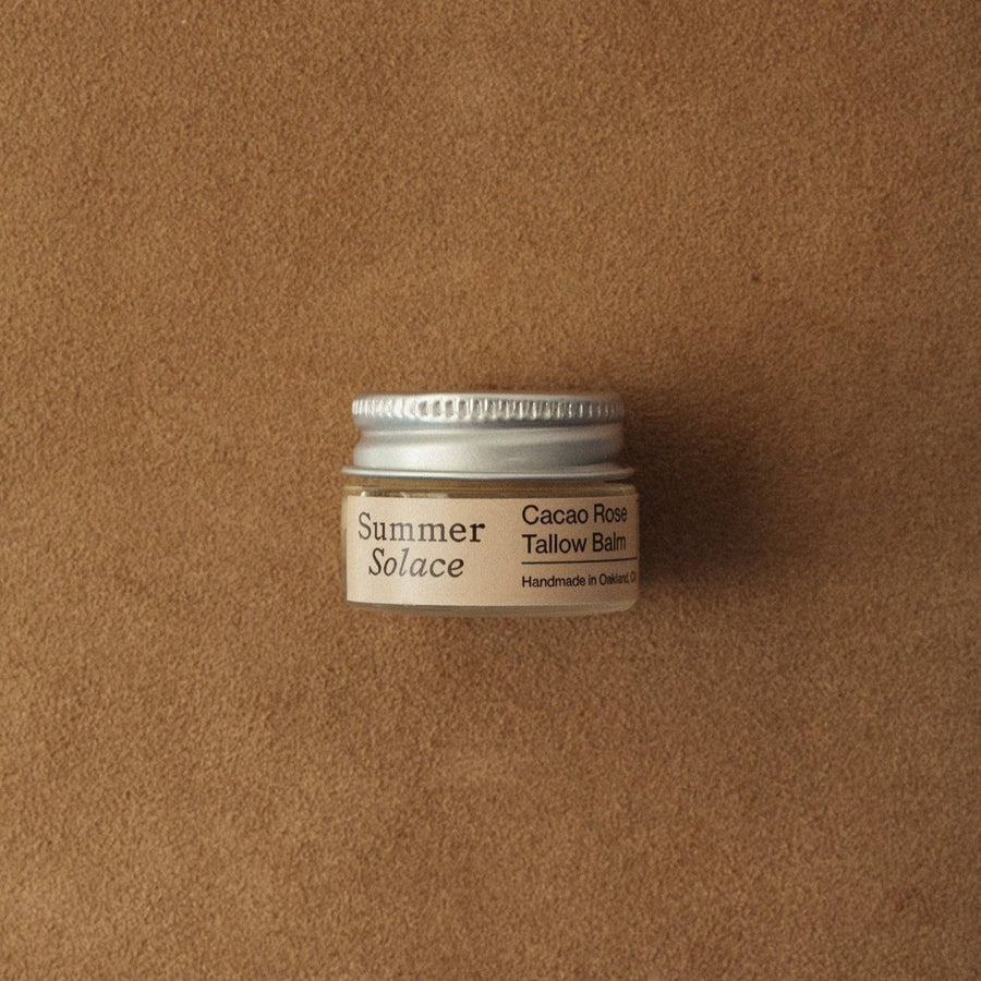 Cacao Rose Cuticle, Lip, and Brow Balm - Regenerative Tallow - Echo Market