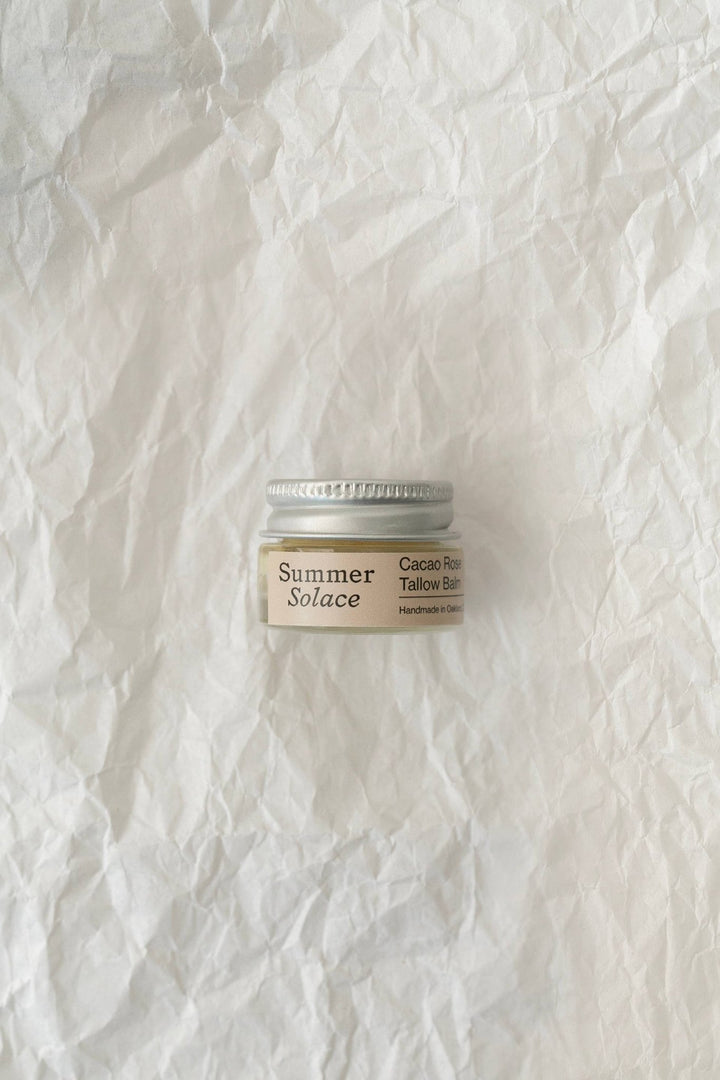 Cacao Rose Cuticle, Lip, and Brow Balm - Regenerative Tallow - Echo Market