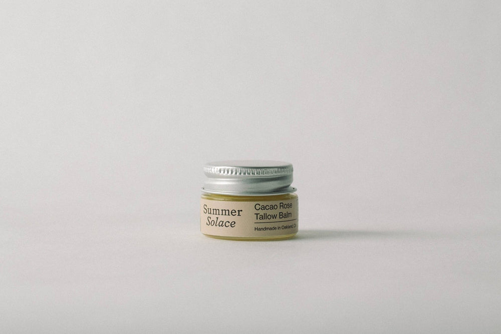 Cacao Rose Cuticle, Lip, and Brow Balm - Regenerative Tallow - Echo Market