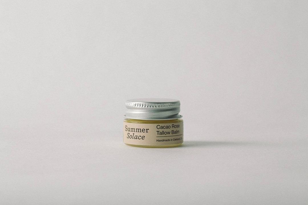 Cacao Rose Cuticle, Lip, and Brow Balm - Regenerative Tallow - Echo Market