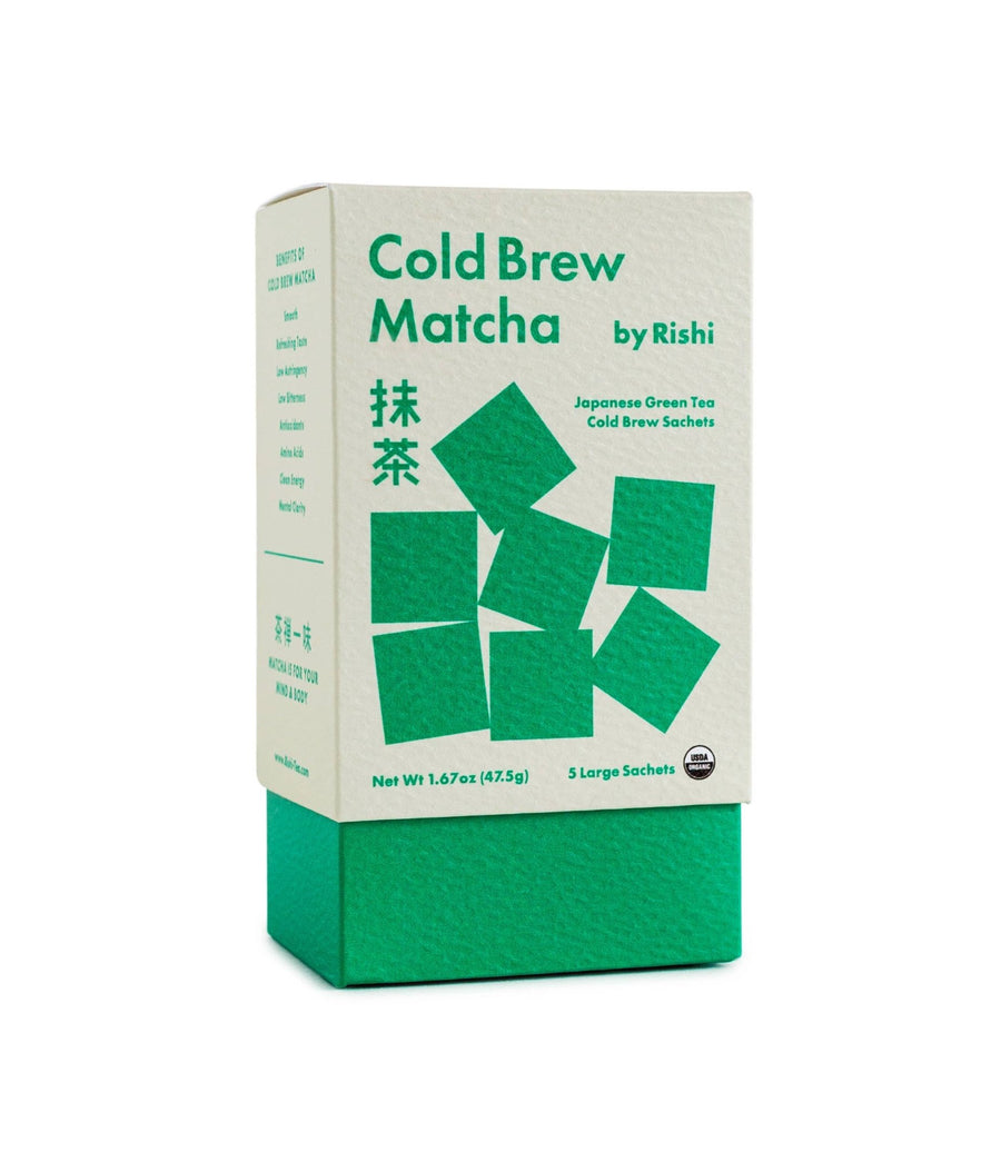 Cold Brew Matcha Organic Green Tea Sachets - Echo Market