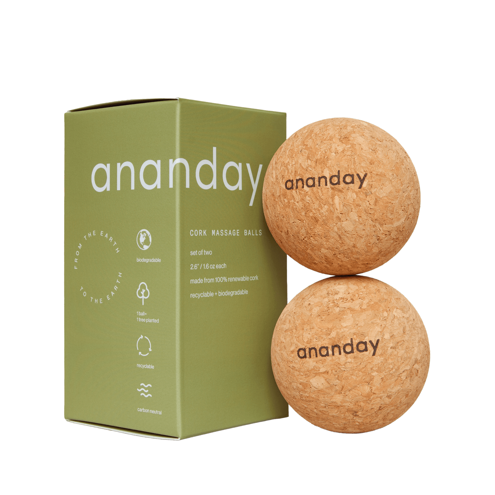 Cork Massage Ball Set - Echo Market