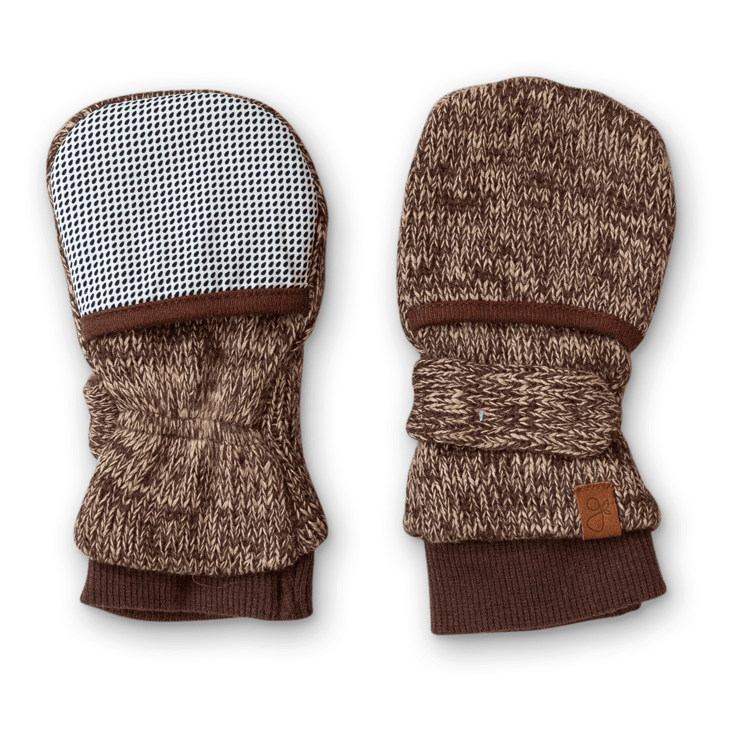 Cotton Knit Baby Stay-On Mitts - Echo Market