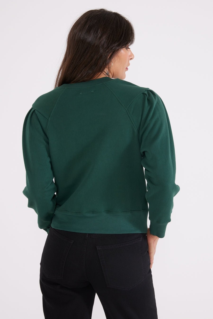 Dani Pleated Sweat Top - Echo Market