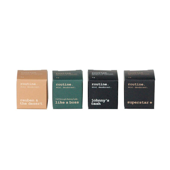 DEEP, DARK & WOODS MINIS KIT (4 X 5G deodorants) - Echo Market