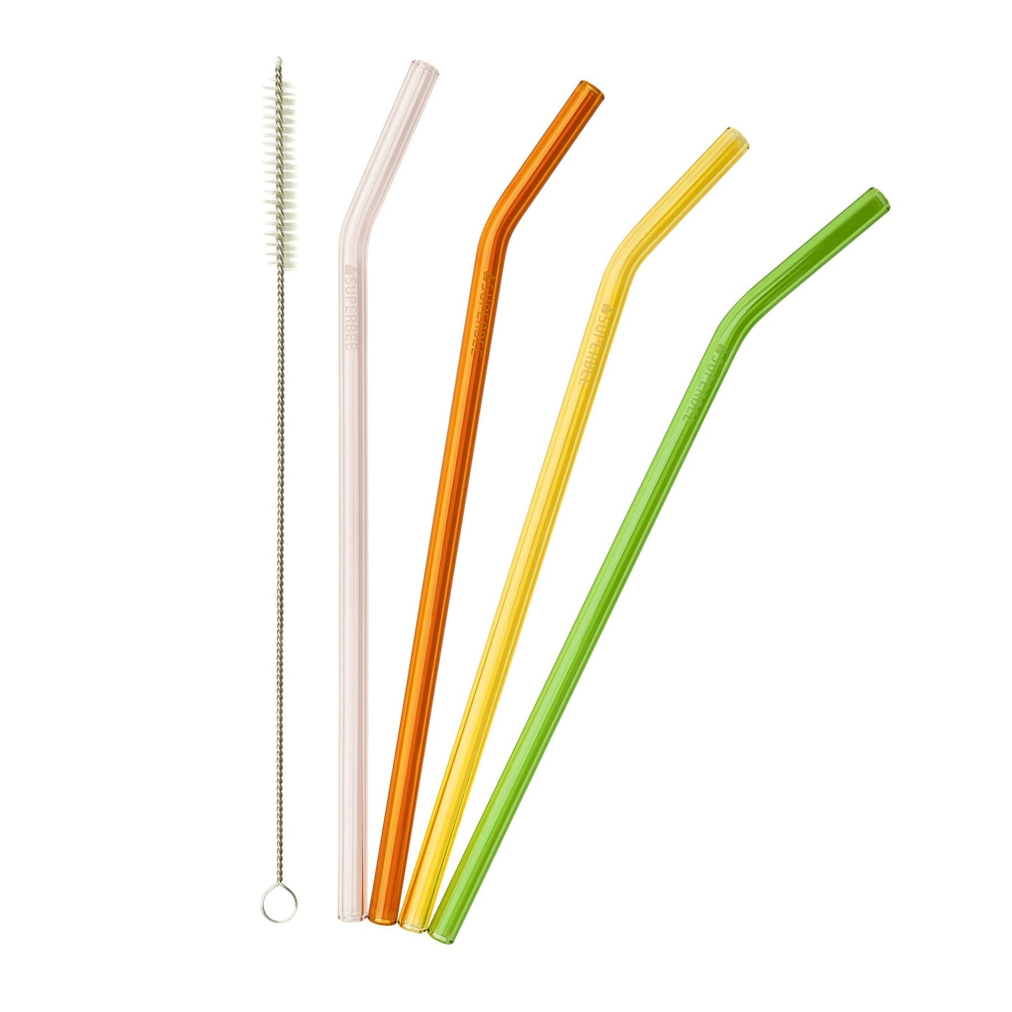 Eco Suckers Glass Straws | Set of 4 - Echo Market