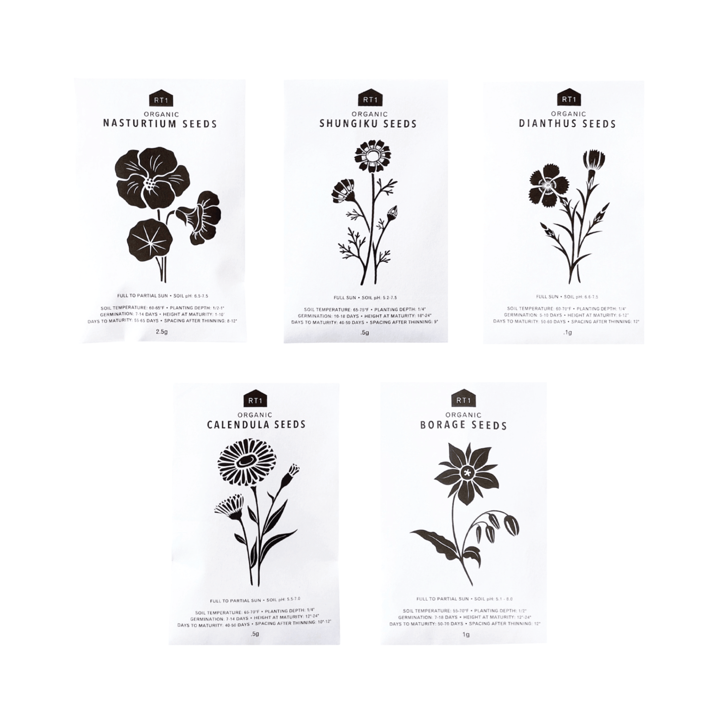 Edible Flower Seeds | Pack of 5 - Echo Market