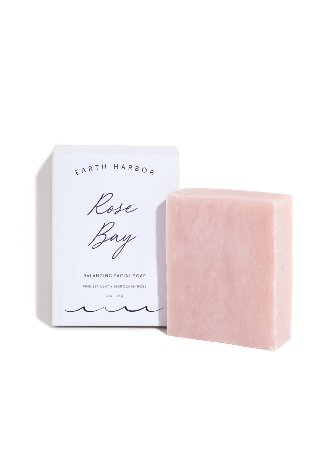 Facial Soap: Pink Sea Clay & Rose - Echo Market