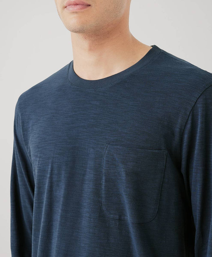 Field Midweight Slub Long Sleeve Crew - Echo Market