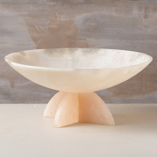 Load image into Gallery viewer, Flow Resin Fruit Bowl | Peach Blush - Echo Market
