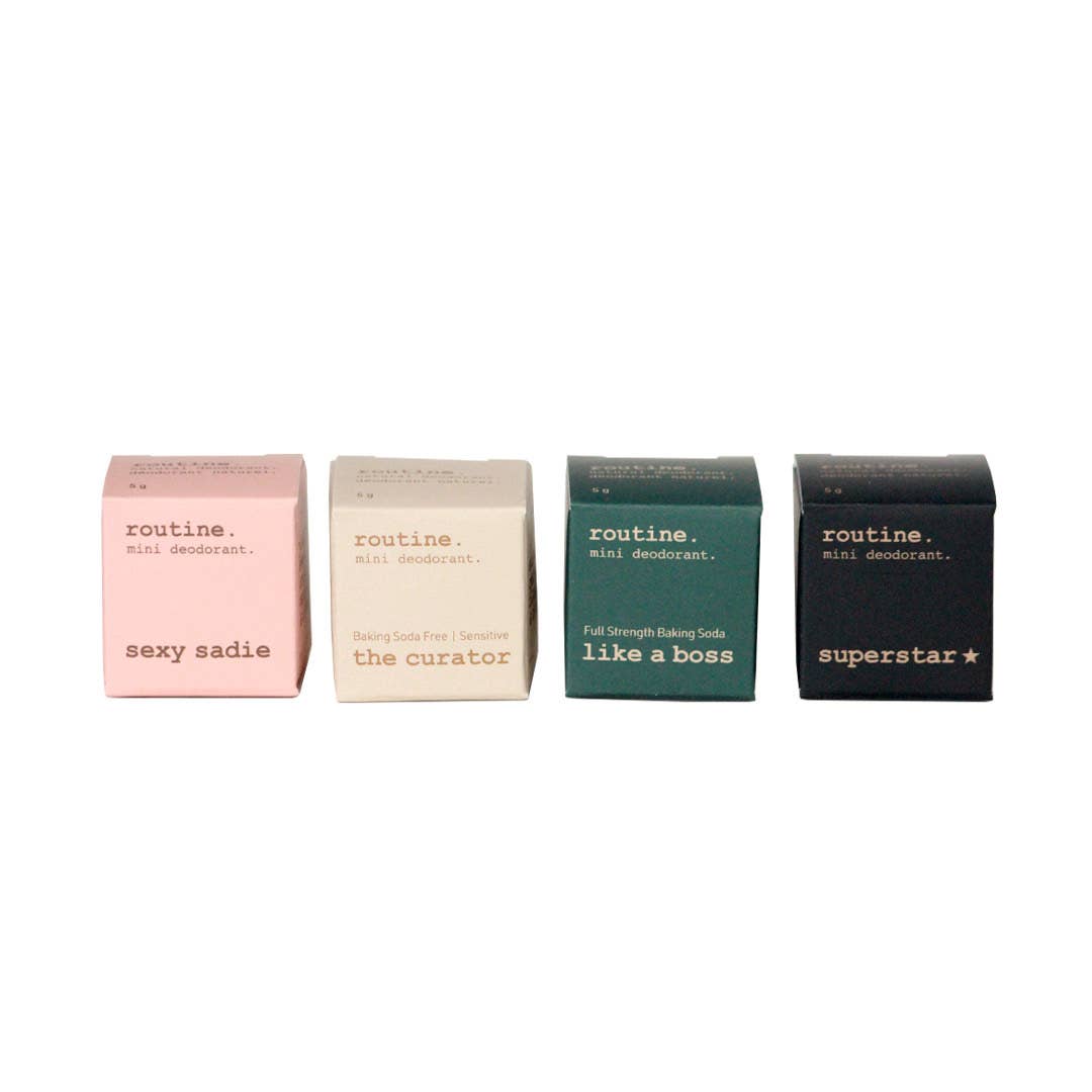 GREATEST HITS MINIS KIT (4 X 5G deodorants) - Echo Market