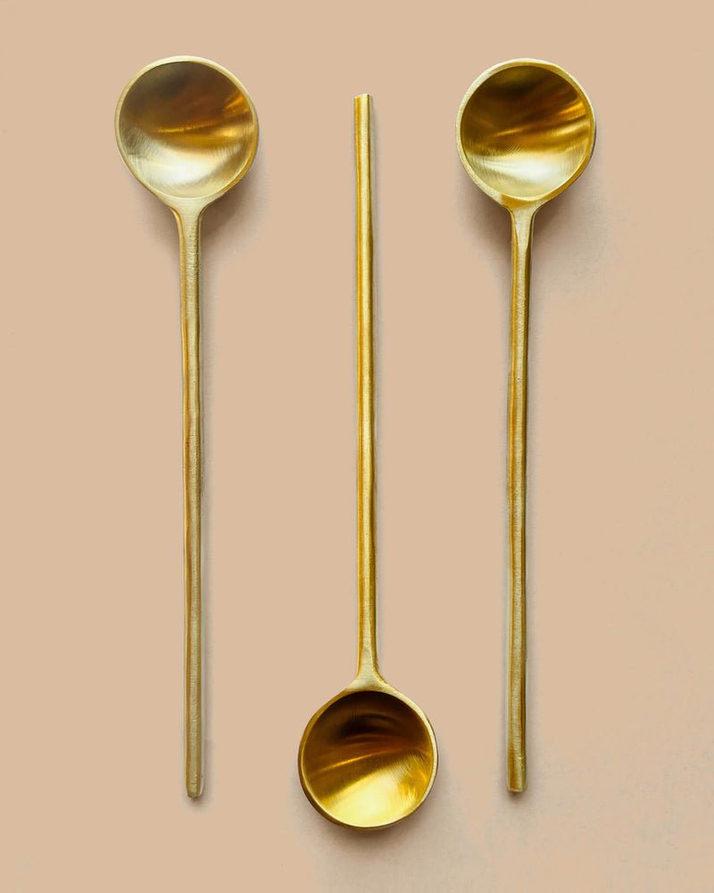 Handmade Brass Spoon - Echo Market