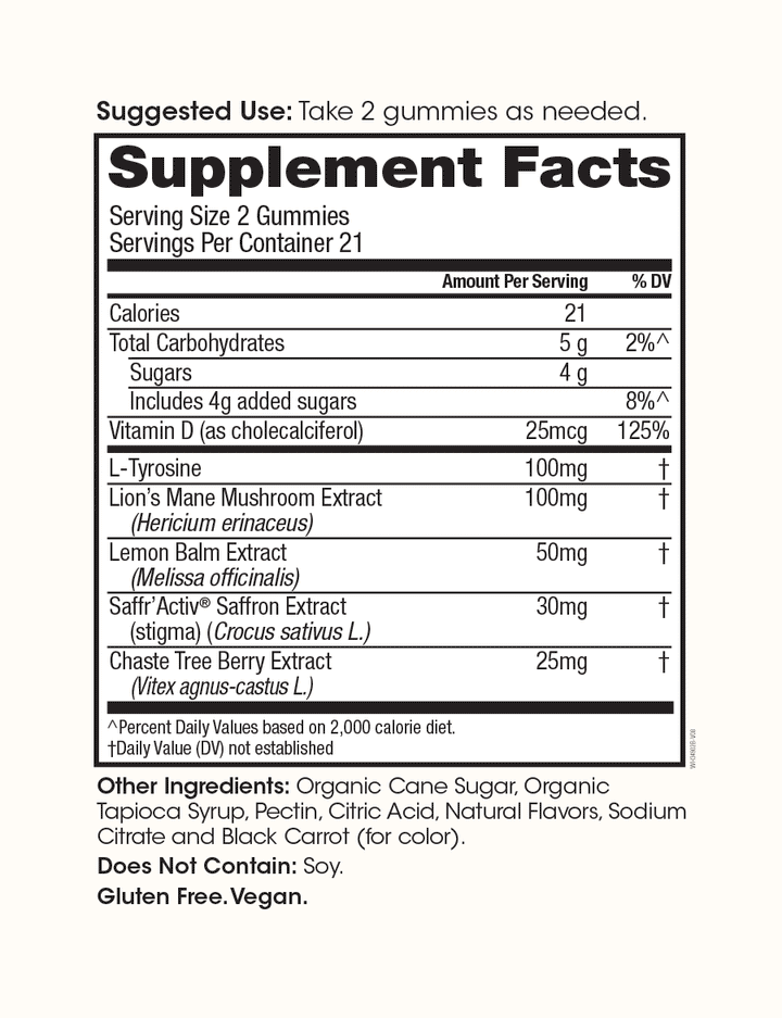 Happy Her Mood Boosting Gummies with Saffr'Activ® Saffron Ex - Echo Market