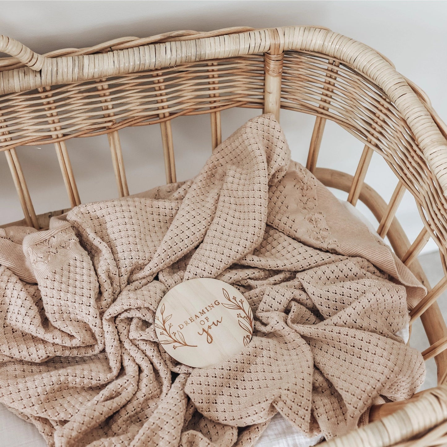 Heirloom Knit Baby Blanket - Echo Market