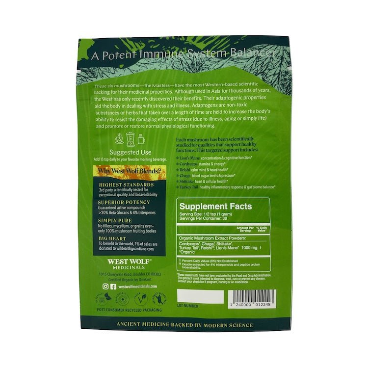 Immune System Support | Organic Mushroom Blend - Echo Market