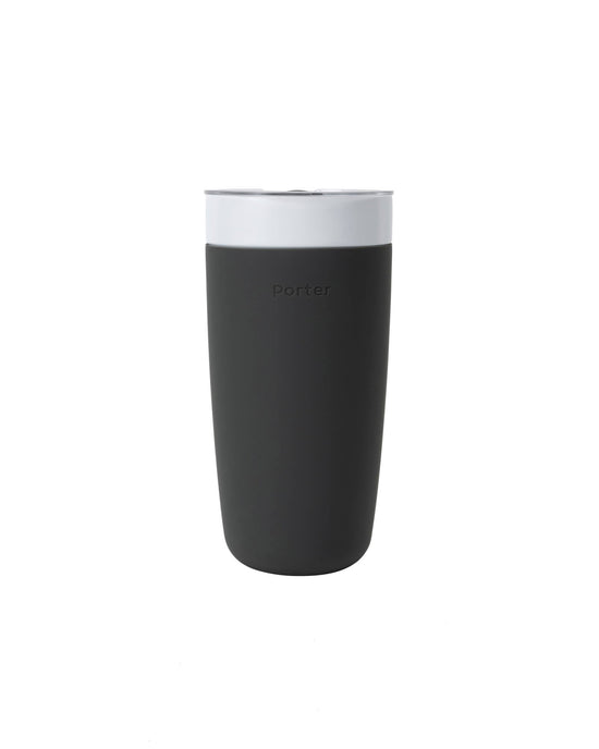 Insulated Ceramic Stainless Steel Coffee and Drink Tumbler - Charcoal - Echo Market