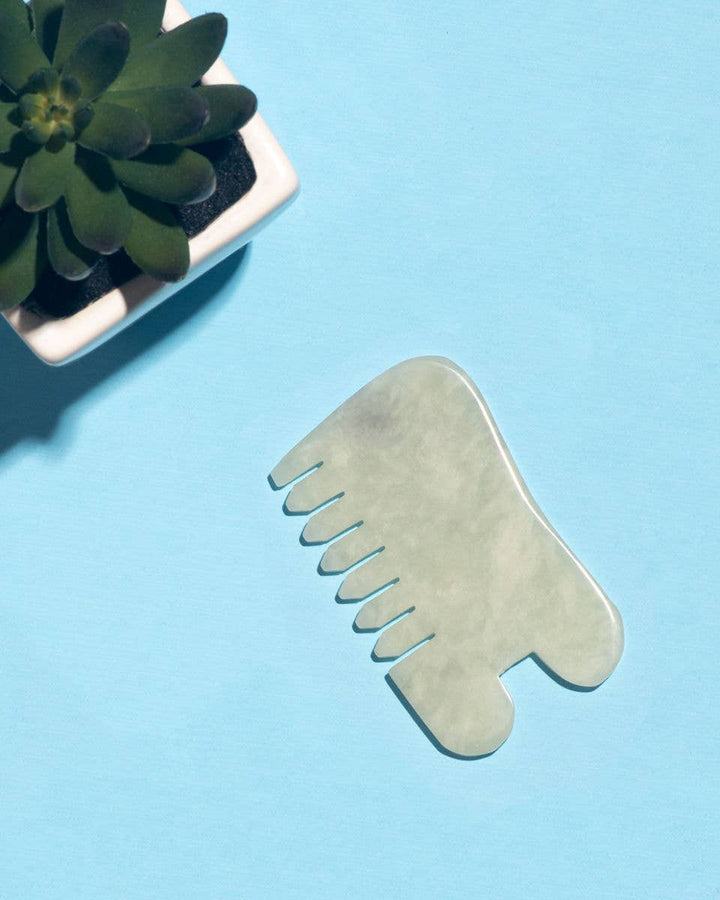 Island Jade Massage Comb & Gua Sha - Echo Market