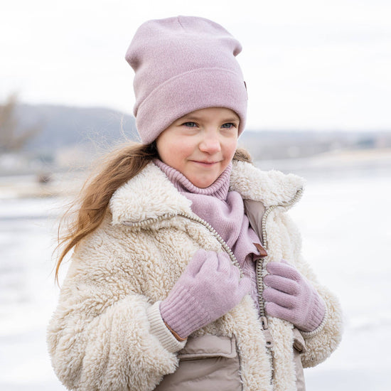 Kids' Beanie: Knitted Merino and Cashmere - Echo Market