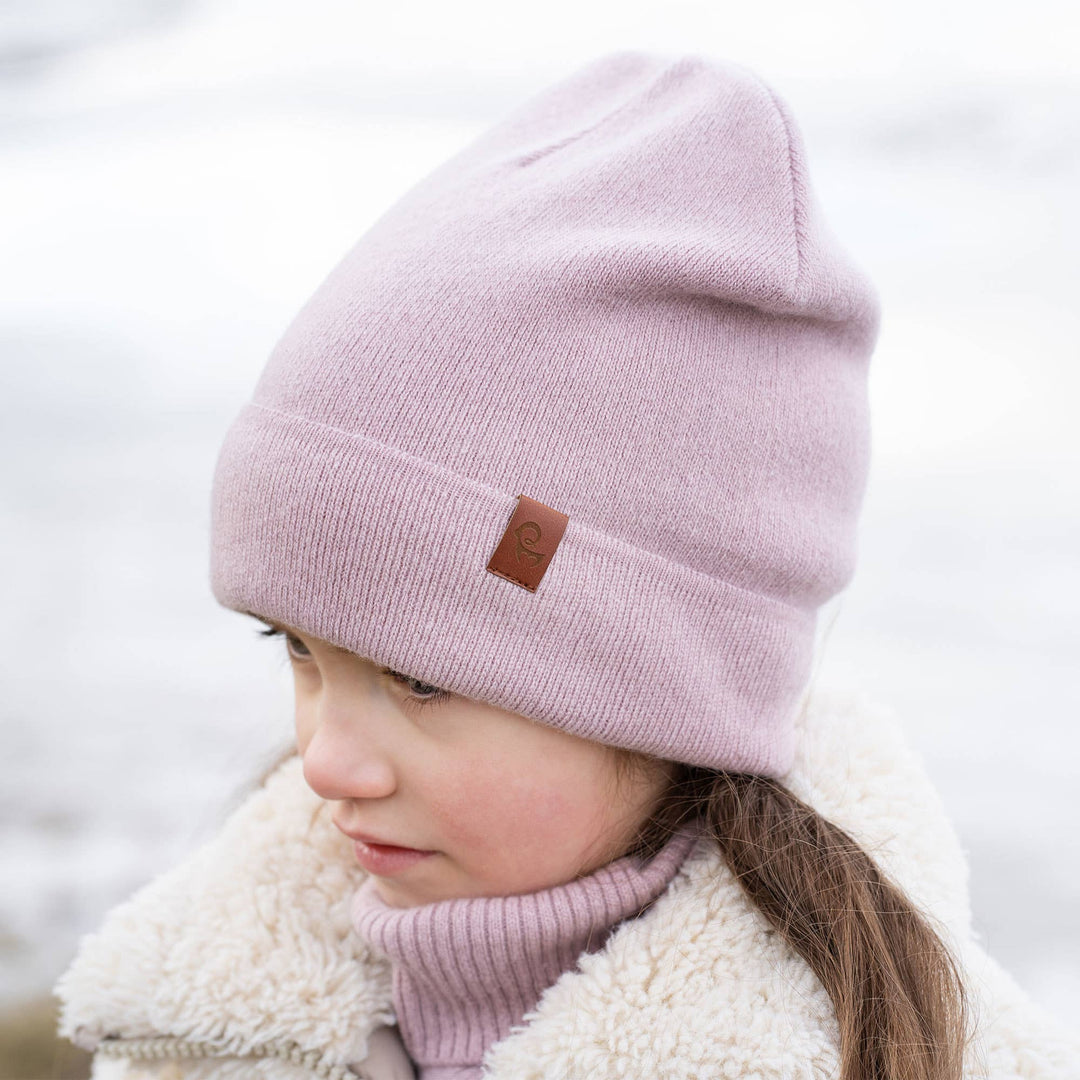 Kids' Beanie: Knitted Merino and Cashmere - Echo Market