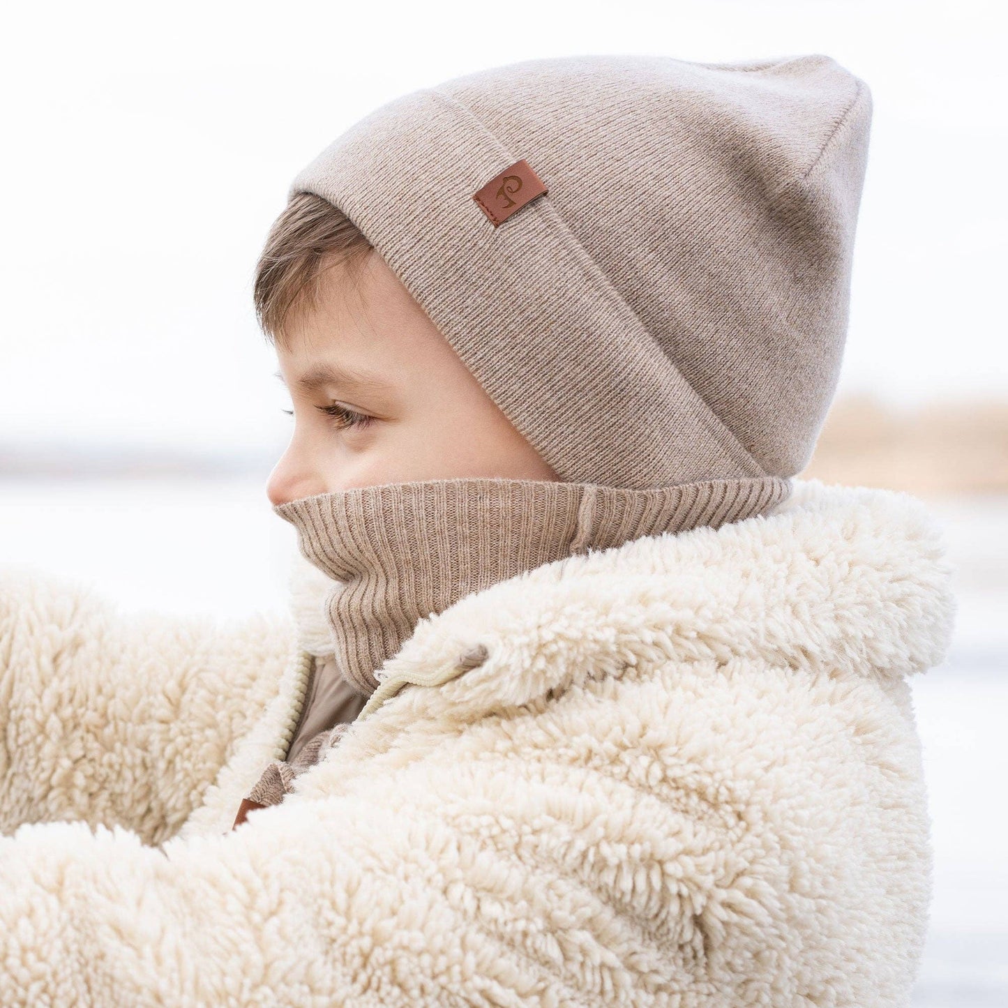 Kids' Beanie: Knitted Merino and Cashmere - Echo Market