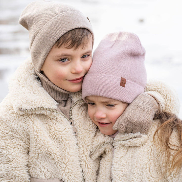 Kids' Beanie: Knitted Merino and Cashmere - Echo Market