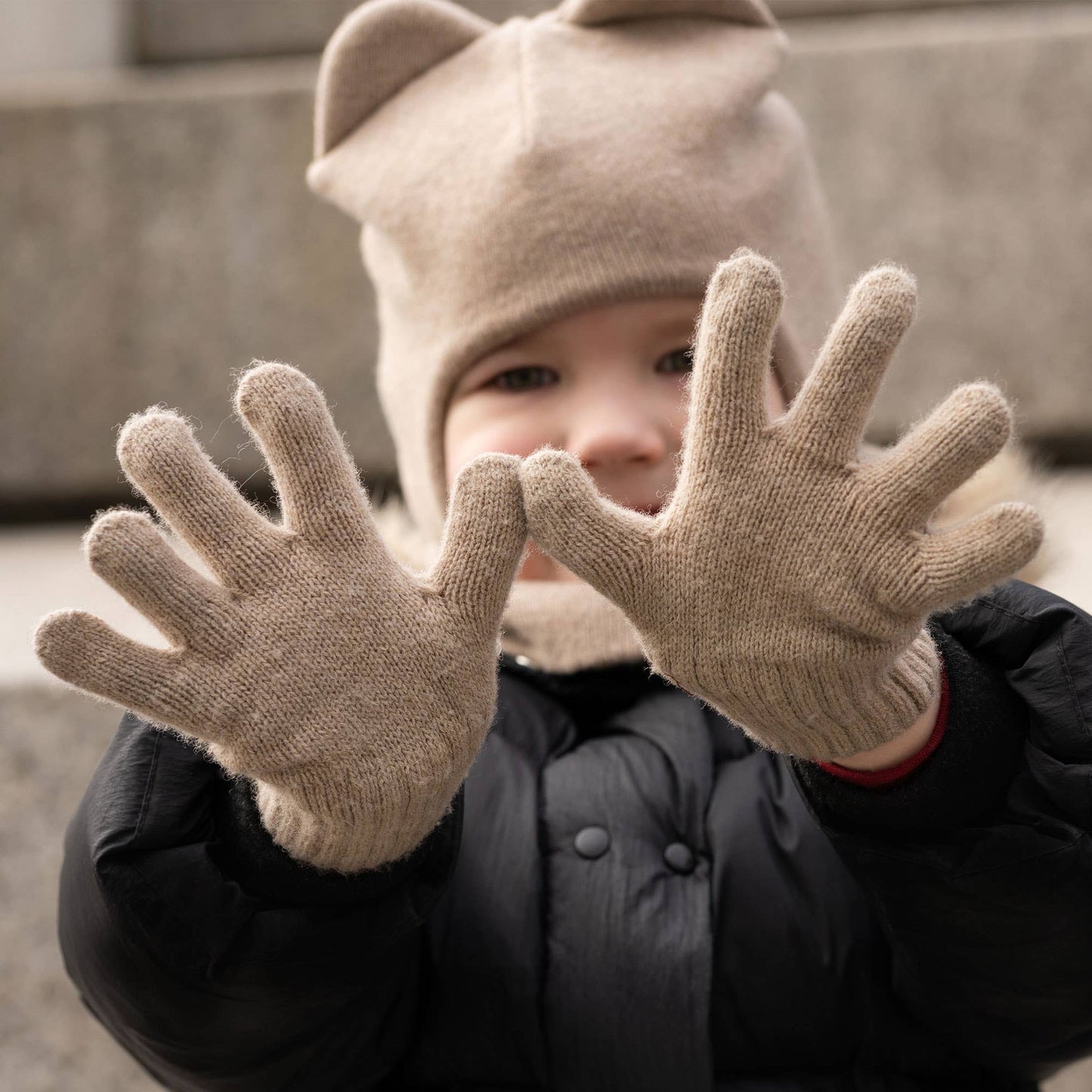 Kids' Gloves: Knitted Merino and Cashmere - Echo Market