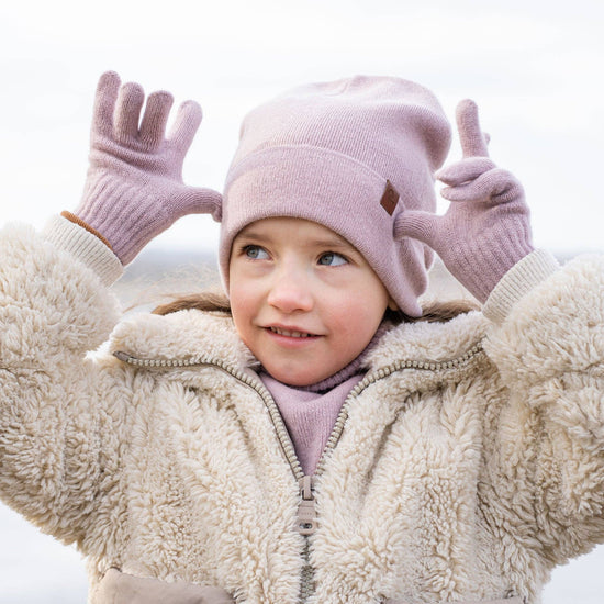 Kids' Gloves: Knitted Merino and Cashmere - Echo Market