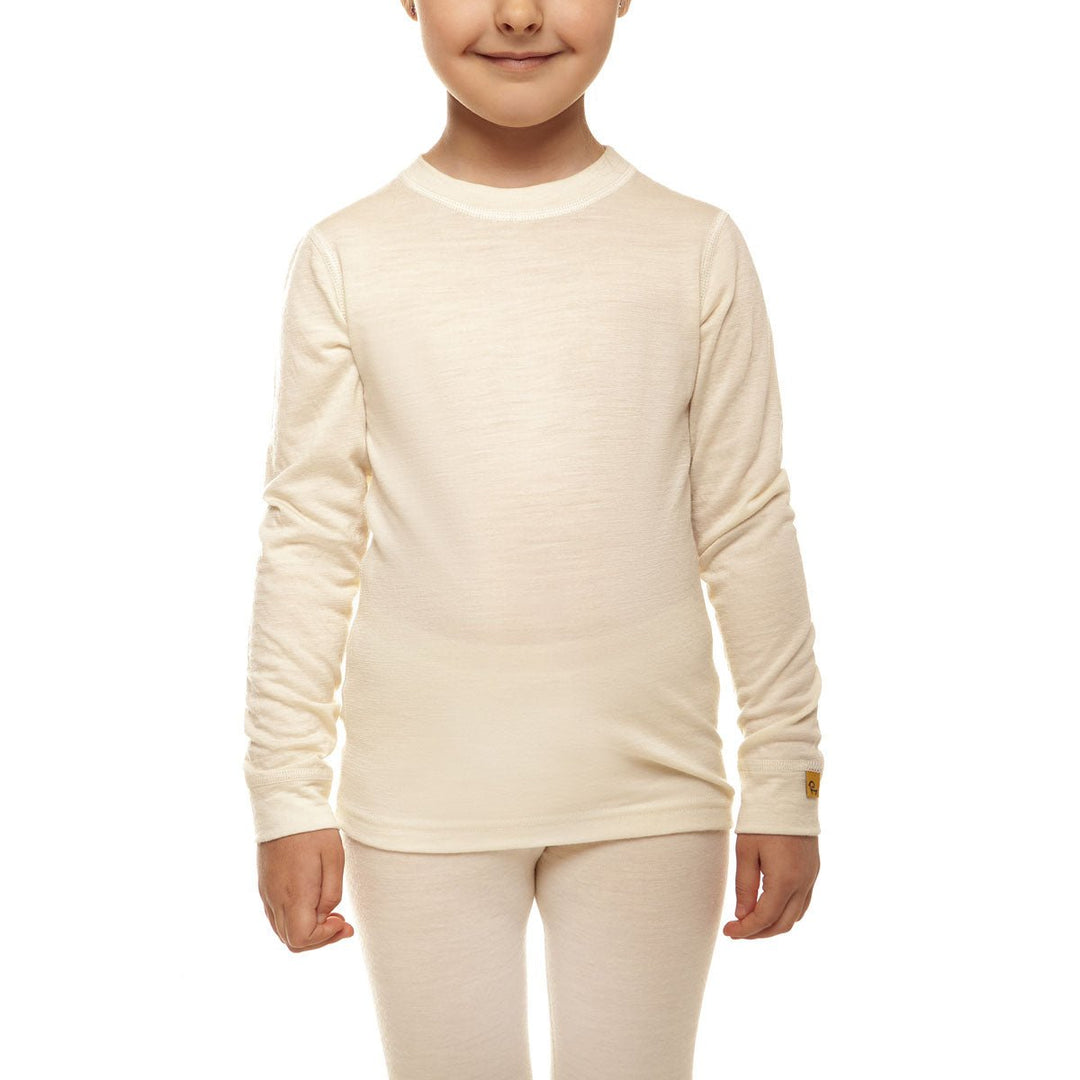 Kids' Long Sleeve Merino Wool Set - Echo Market