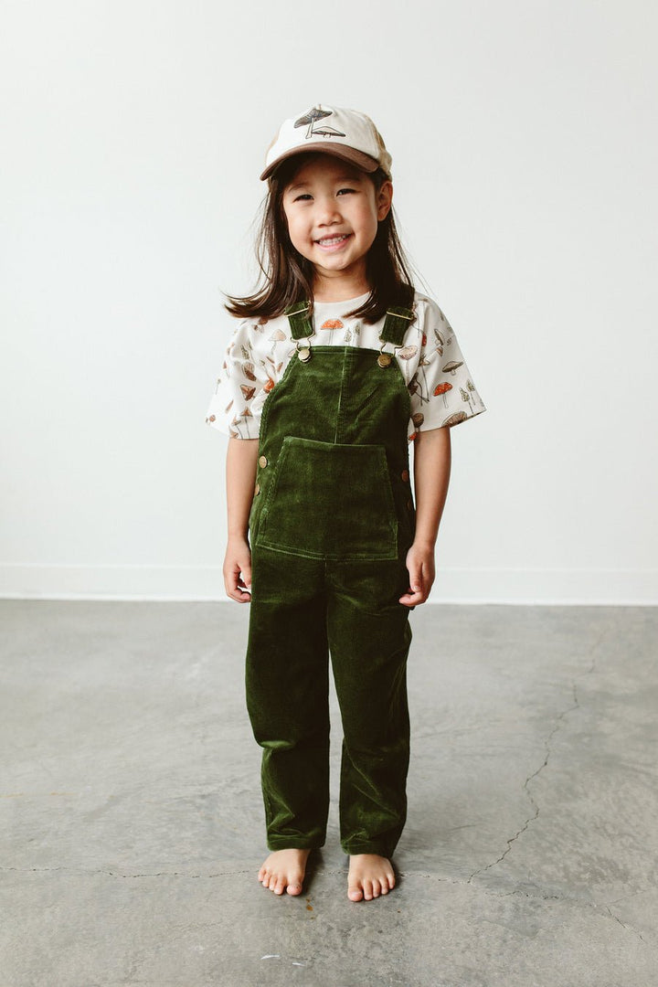 Kids' Organic Cotton Corduroy Overalls - Echo Market