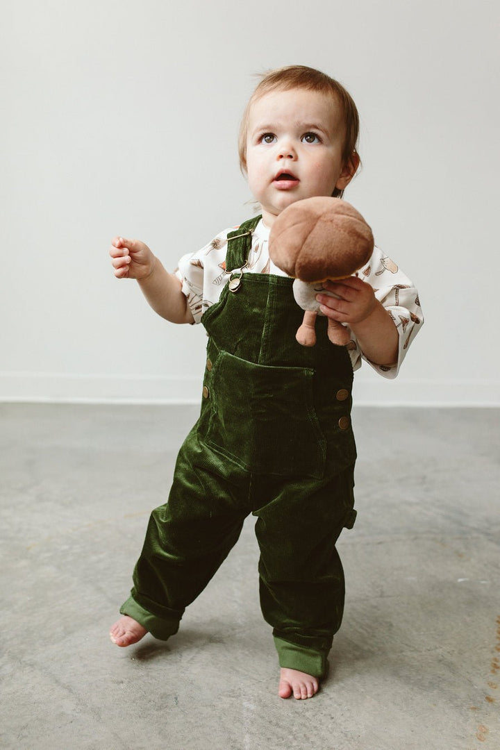 Kids' Organic Cotton Corduroy Overalls - Echo Market