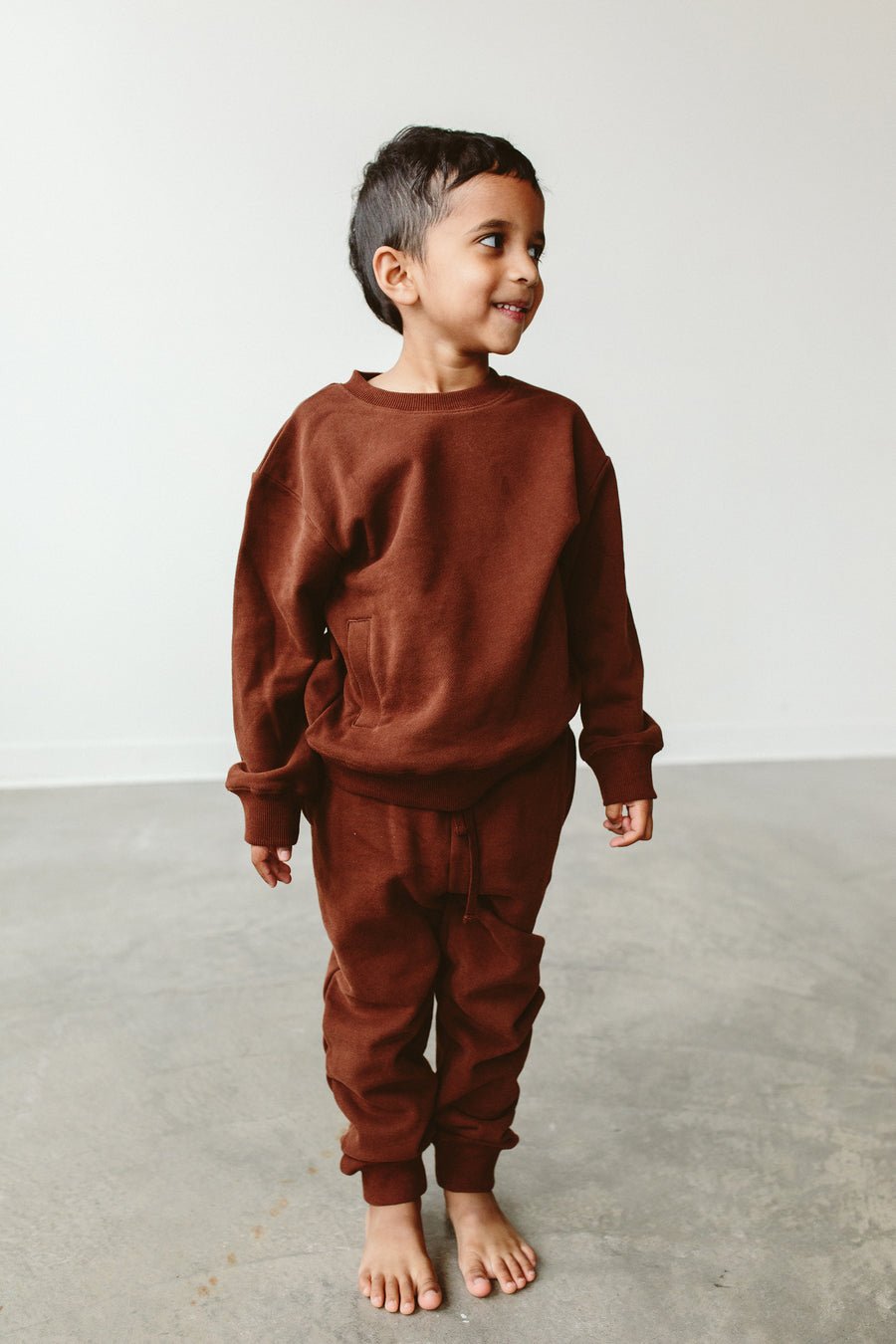 Kids' Organic Cotton French Terry Sweatsuit Set - Echo Market