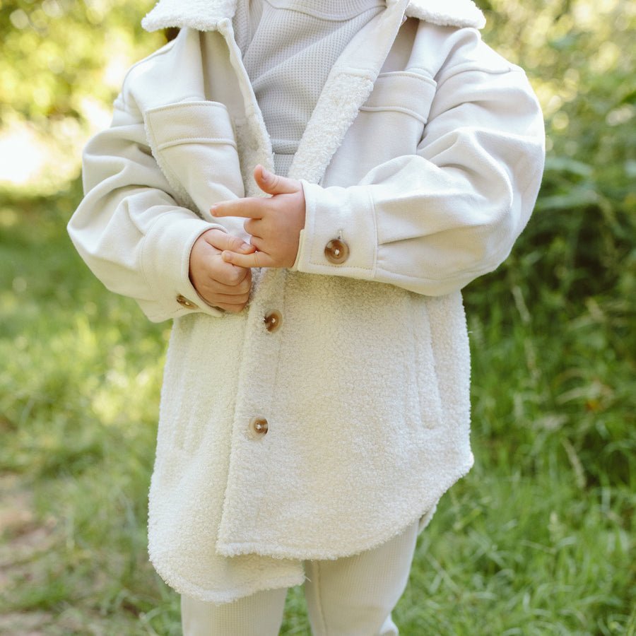 Kids' Sherpa Farm Jacket - Echo Market