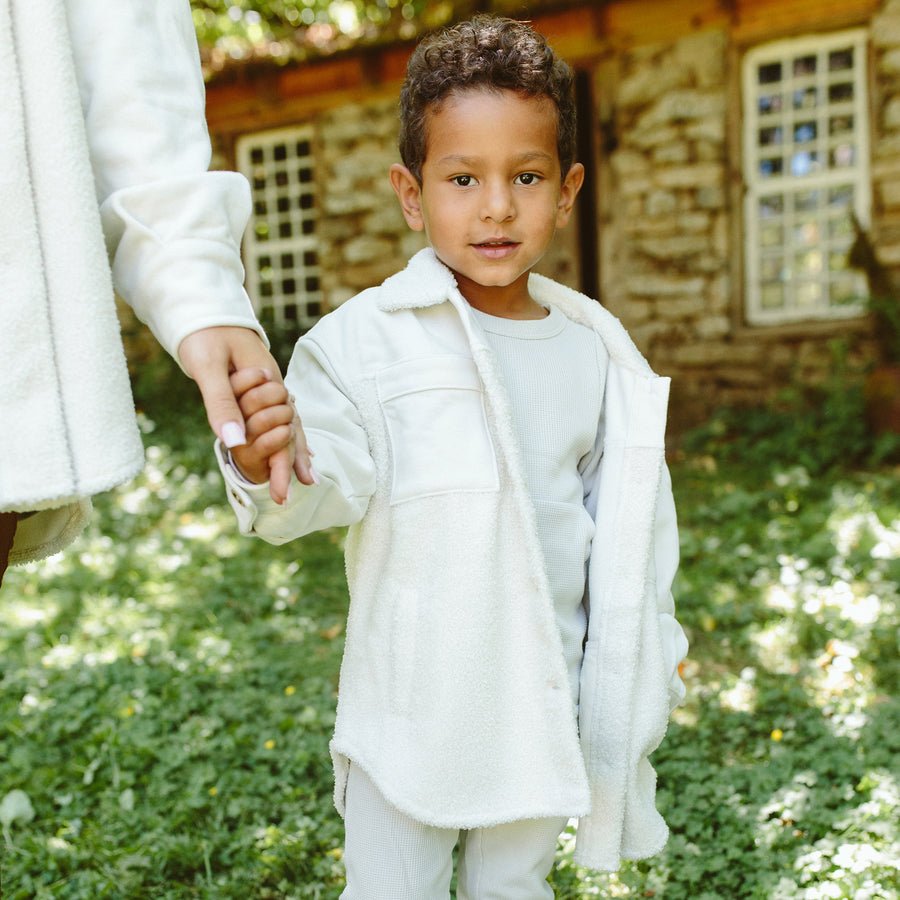 Kids' Sherpa Farm Jacket - Echo Market