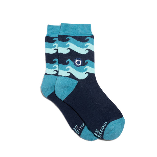 Load image into Gallery viewer, Kids Socks that Protect Oceans: Toddler - Echo Market

