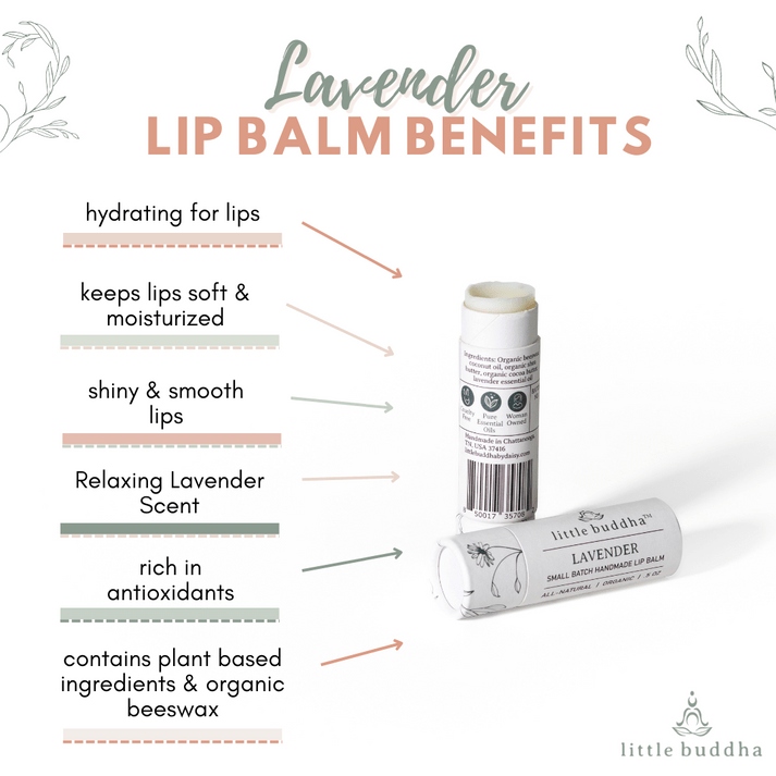 Lavender Organic Lip Balm - Echo Market