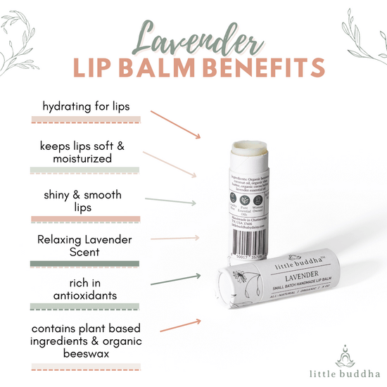 Lavender Organic Lip Balm - Echo Market