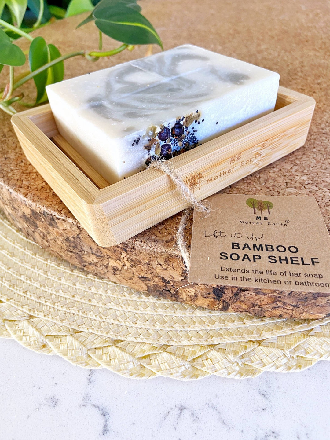 Lift it Up- Bamboo Soap Dish - Echo Market